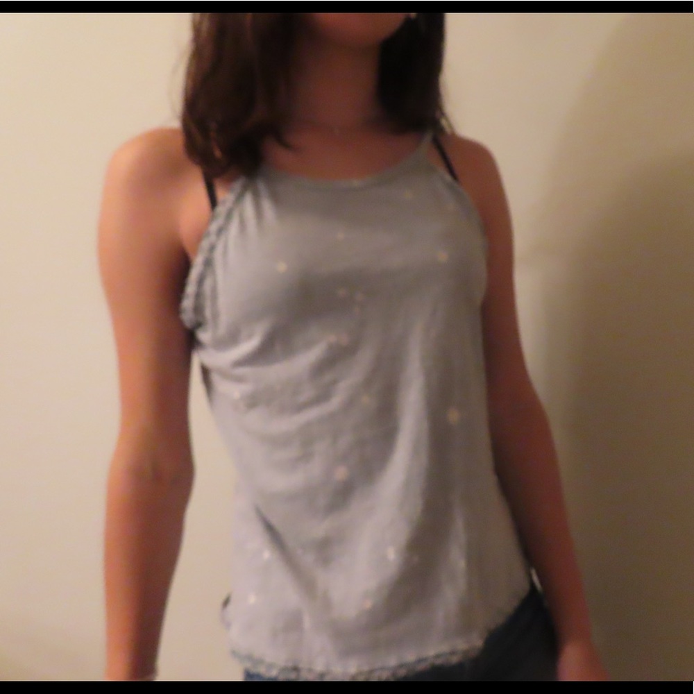 Light blue tank top